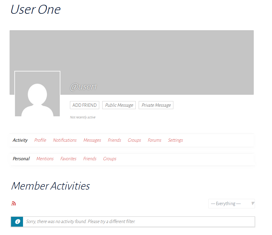 SolutionCenters Model User Profile Graphic (User 1)